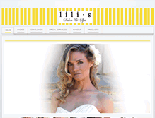 Tablet Screenshot of lilissalon.com